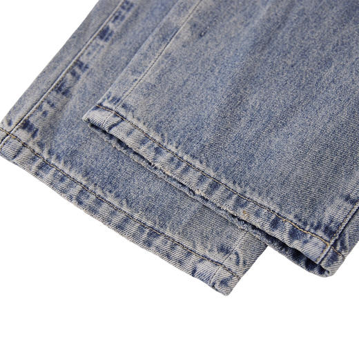 【新品上新】HX 秋季水洗直筒牛仔长裤C201530031101 商品图6