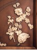 【已售】独角鹿西洋古董1890年代法国出品维多东方风格传统花鸟图案镶嵌胡桃木音乐展示柜 商品缩略图6