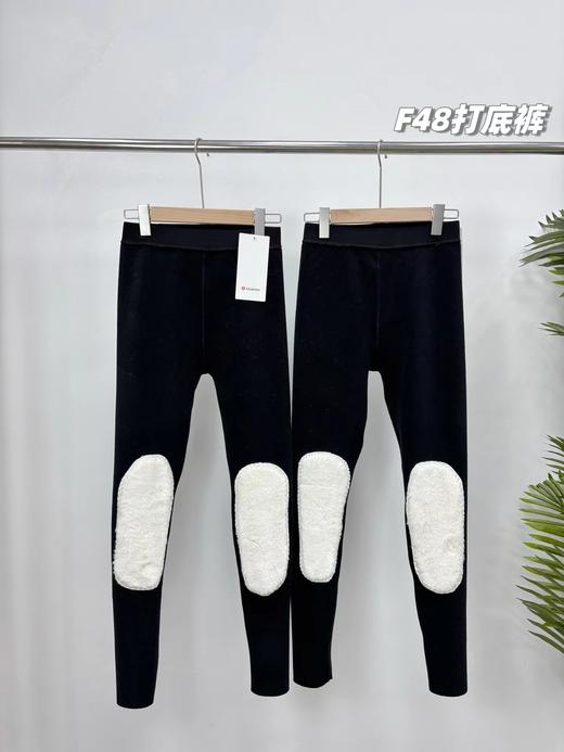 D112022一条过冬，2025新款兔绒贴片+加绒加厚女士保暖裤 商品图11
