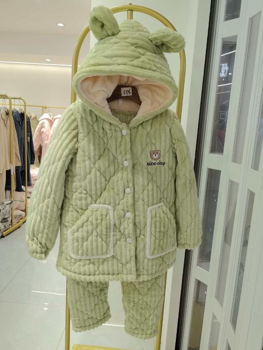 【YW】无忧购“清仓特价”女款三层夹棉超厚家居服套装（截单后3-5天发货) 商品图1