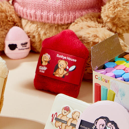 臭美熊短绒可爱粉扑-纪念日百货门店同款168094362 商品图2