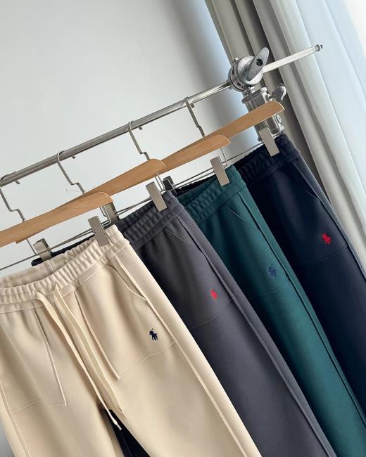 D112038小马女款刺绣德绒自发热面料小直筒裤 商品图6