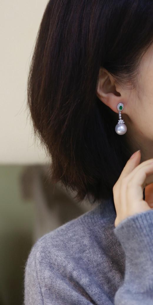 12-13mm澳白耳坠 商品图4