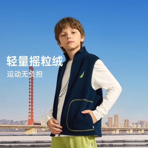 NAUTICA诺帝卡童装摇粒绒马甲NK331503 商品图3