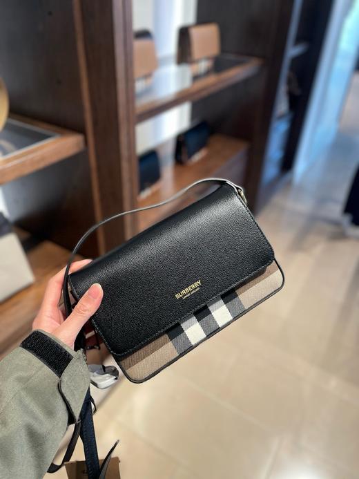 到手价3999元 Burberry巴宝莉 专柜款格纹斜挎包 美国代购，无中文标签，介意慎拍 商品图9