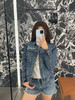 赛琳 25秋冬新款 刺绣花朵牛仔外套(TM) 商品缩略图4