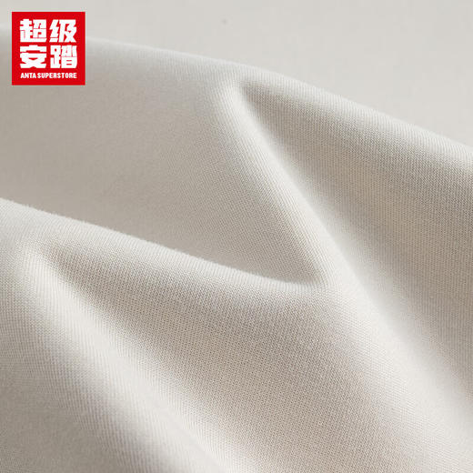 超级安踏加绒长袖T恤女士秋冬3A抗菌羊毛混纺抑菌除臭套头衫162547406U 商品图5