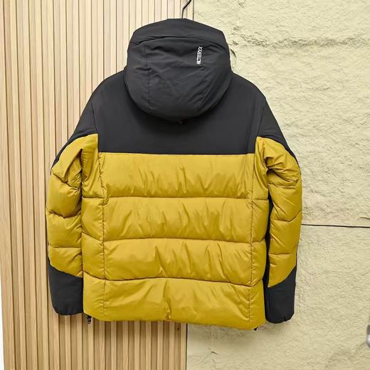 D112046男款连帽羽绒服刺绣LOGO防风防水保暖夹克 商品图8