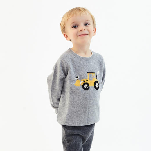 🎁【满赠活动】MOKA莫卡·奇趣萌宠系列-托马斯套头毛衣 商品图1