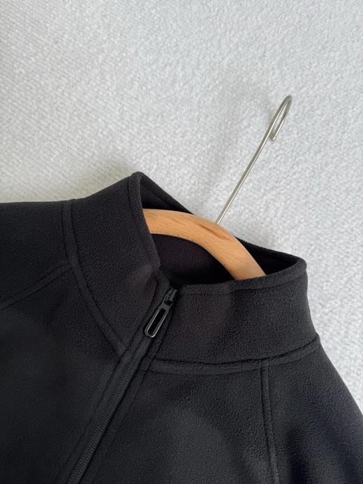 D112014双面摇粒绒半拉链卫衣外套春秋运动户外男士半拉链上衣 商品图12