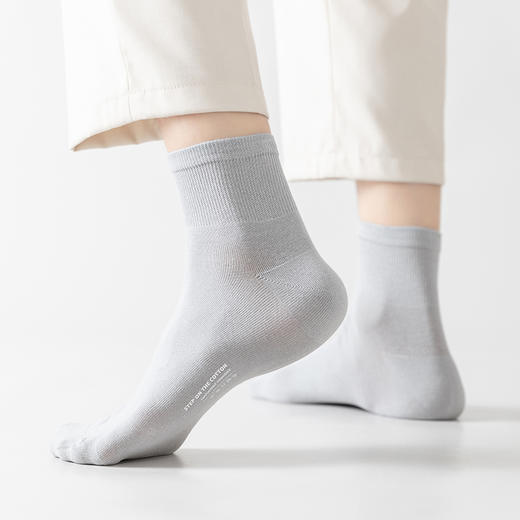 【狂野橘子 · 男女春夏纯棉袜子（十双装）】7A级抗.菌防臭，中筒 /短/ 船袜可选，清爽吸汗，不掉跟，一次买齐全家的袜子 商品图13