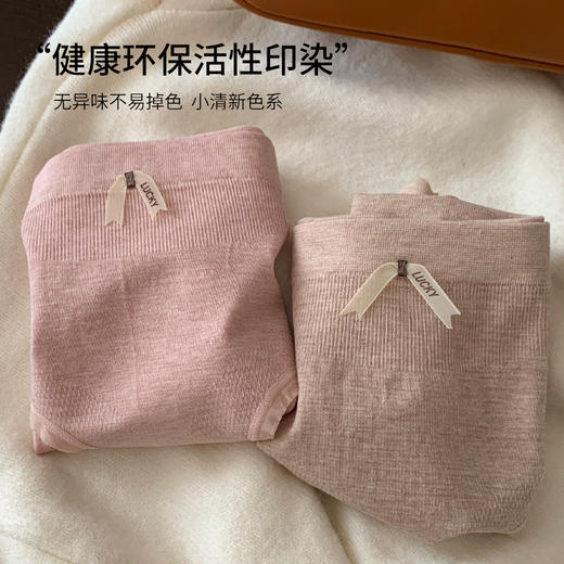 女士彩纱棉裆高弹力无缝舒适内裤三角裤8665 商品图3