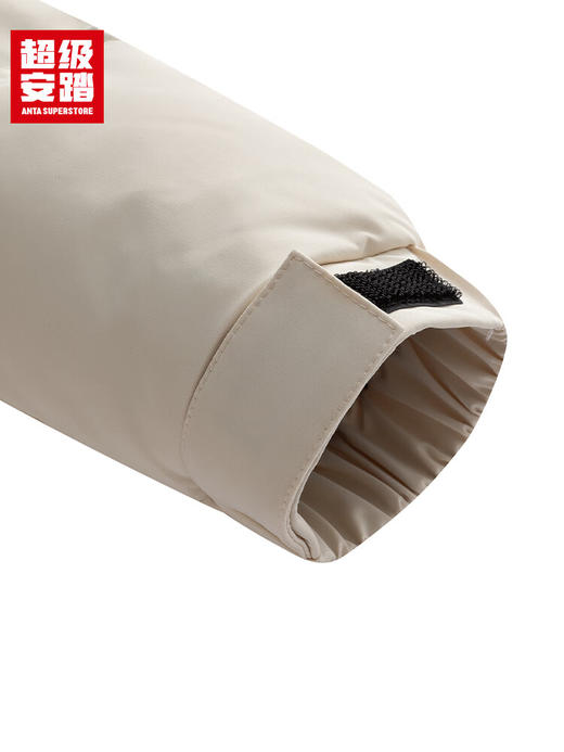 超级安踏中长羽绒服男女同款秋冬防泼水火山岩六度芯保暖外套172546903U 商品图5