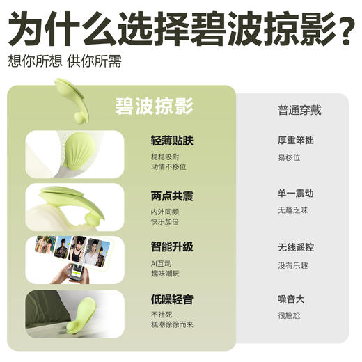 【女用器具】谜姬 碧波掠影隐形穿戴跳蛋震动按摩 商品图7