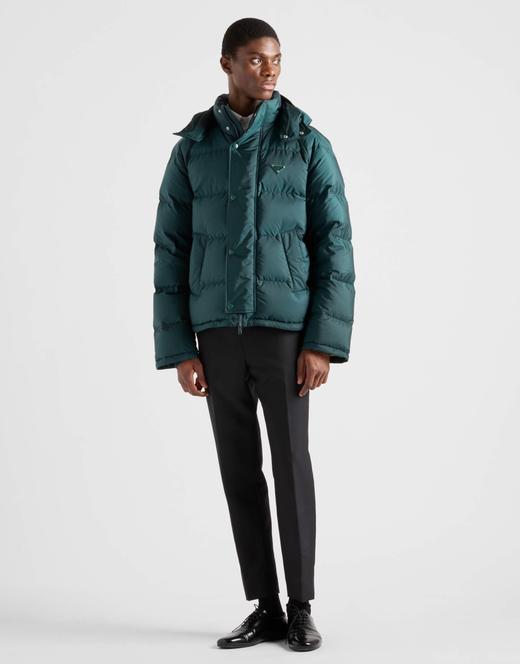 男款短款可拆卸帽羽绒服lv020 商品图3