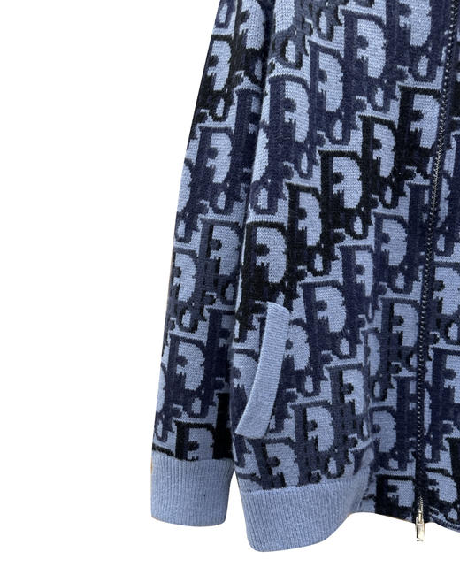 男款提花羊毛针织开衫毛衣la010 商品图2