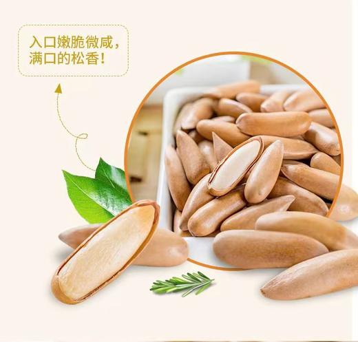 新货巴西松子罐装薄壳易剥手剥原味松子香酥炒货休闲零食新款新品办公室零食 商品图4