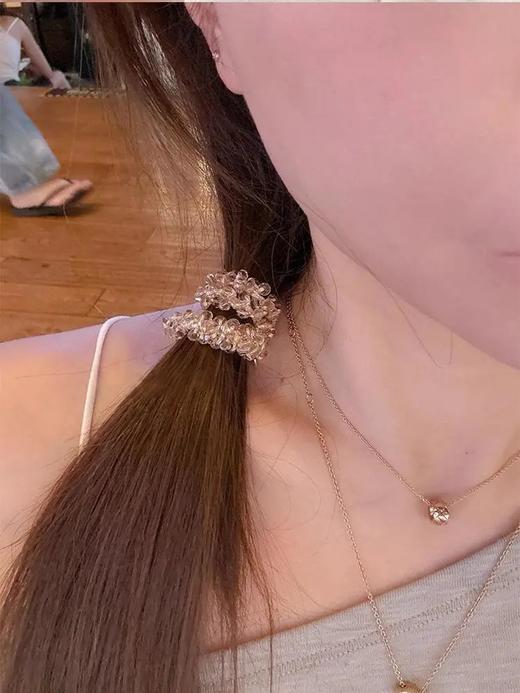 【两组包邮】萝萝拉·水晶发圈 | 不扯发友好设计、闪耀不伤发、舒适佩戴、拯救基础发型、时尚气质 商品图4