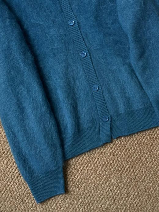 DLC❗️贵妇级松弛感【秋冬拉毛羊毛羊绒衫】贴肤穿完全不扎痒✨Whole-Garment全成型编织工艺，无缝一体工艺，立体成型A02673【2511“羊毛”服装】 商品图3