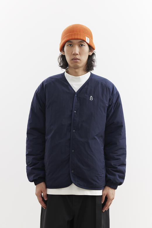 吃茶去chichaqu25秋冬新雪丽3M轻型保暖无领内胆棉服双面穿绗缝 商品图3