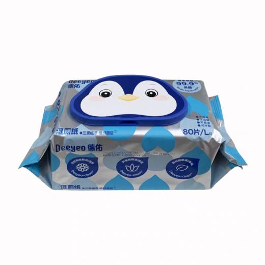 德祐湿厕纸80片（新老包装随机发货） 商品图5