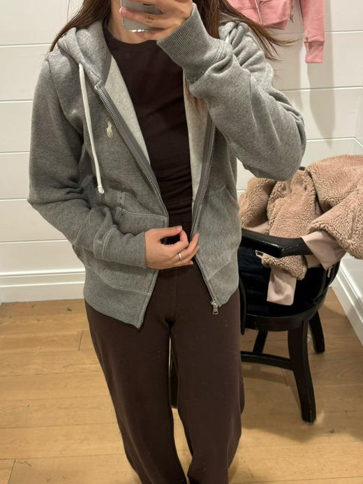 黑五折扣｜RL 拉夫劳伦女士卫衣 今年的粉色太迷人了加绒款💰750 商品图5