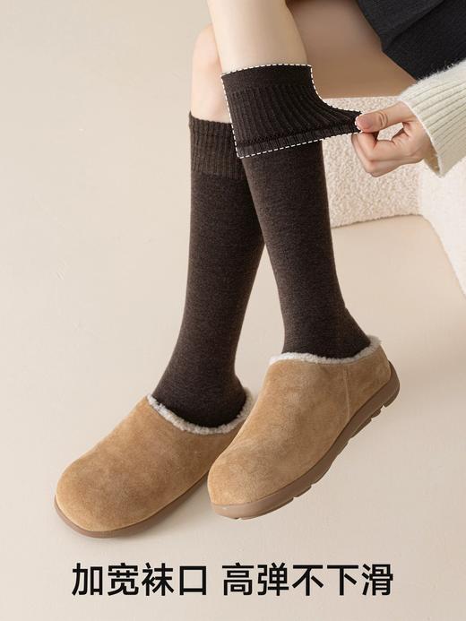 经典桑蚕丝羊毛小腿袜FC2193 商品图4