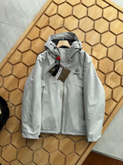 D112052高密度梭织面料蓬松轻便情侣款连帽棉服 商品图5