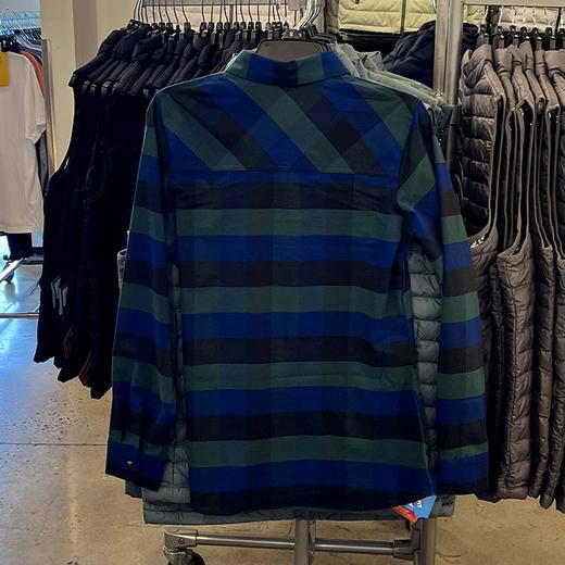 Columbia/哥伦比亚  女士春秋格纹单口袋长袖衬衫外套 商品图3