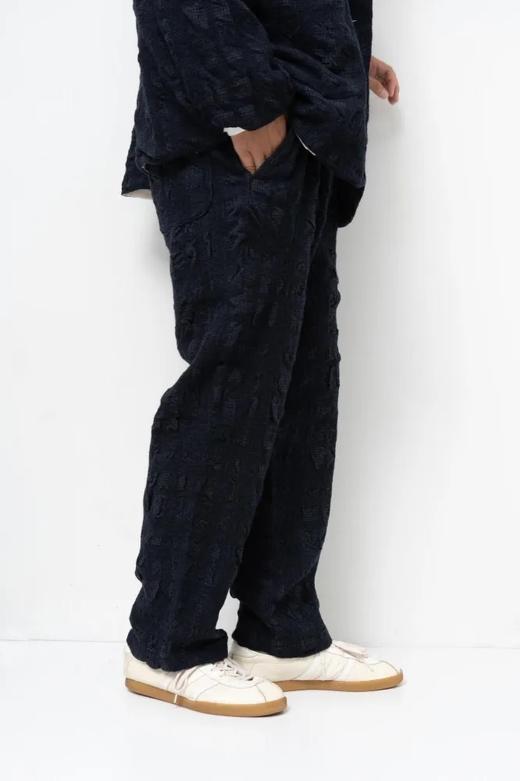 ORDINARY FITS 细格纹阔腿裤休闲裤 商品图4