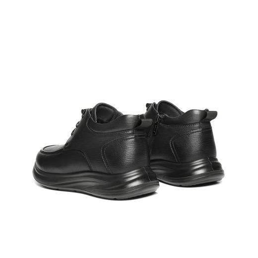 BF楼百丽25冬男鞋高帮休闲皮鞋短靴加绒男靴冬新商场同款商务8XG11DD5 商品图4