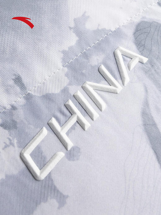 安踏（ANTA）六度芯羽绒服 防泼水防寒羽绒男女同款冬季满印外套172547904 商品图4