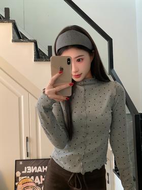 秋冬❄️叠穿怎么可以缺少一件波点打底！