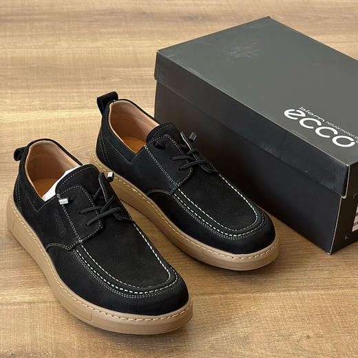 ECCO爱步 男士牛皮皮鞋休闲鞋 商品图2
