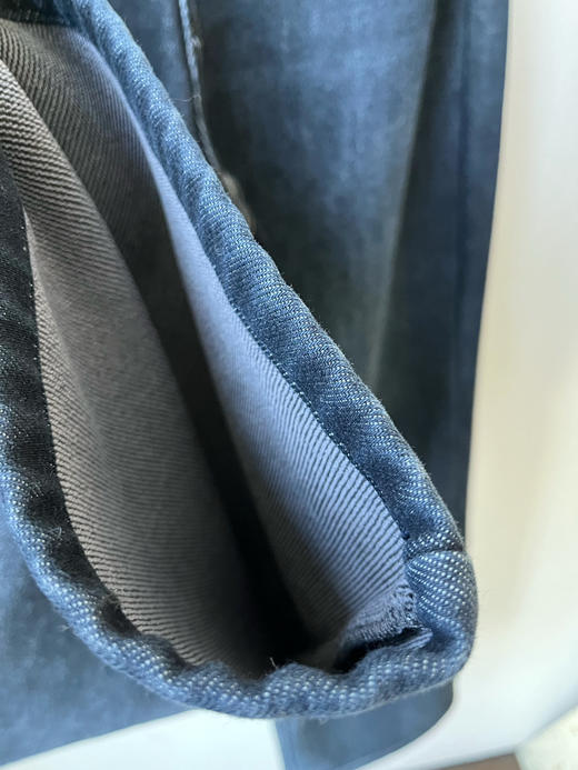 【直筒直腿】噢蜜ooomeooo直筒加绒牛仔蓝仔裤 商品图10