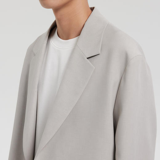 MODE COMMUTER | MC冬季通勤时尚纹理西装夹克单西男MCE113173D 商品图4