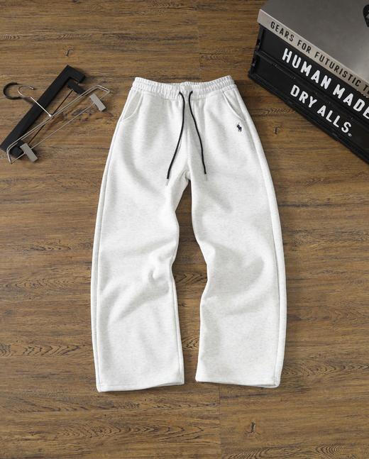 D112001小马刺绣加绒加厚奥粒绒休闲裤卫裤女款 商品图8