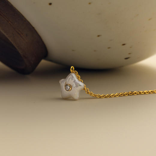 【微信专享款】ARSIS｜纯真年代系列 巴洛克星辰项链 商品图9