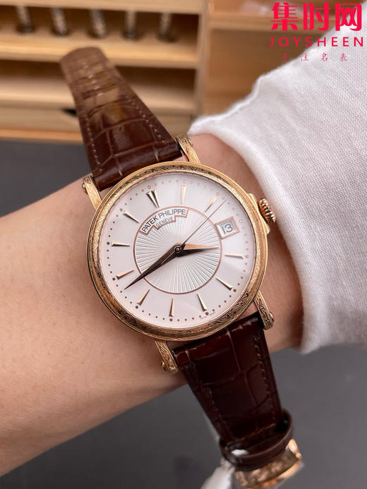 匠”芯“出品 典藏之作——百达翡丽古典5153系列“将官翻盖”男士腕表 表径38mm 儒雅而至~！ 商品图8