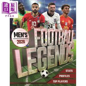 预售 【中商原版】2026年男子足球传奇 英文原版 Mens Football Legends 2026 David Ballheimer