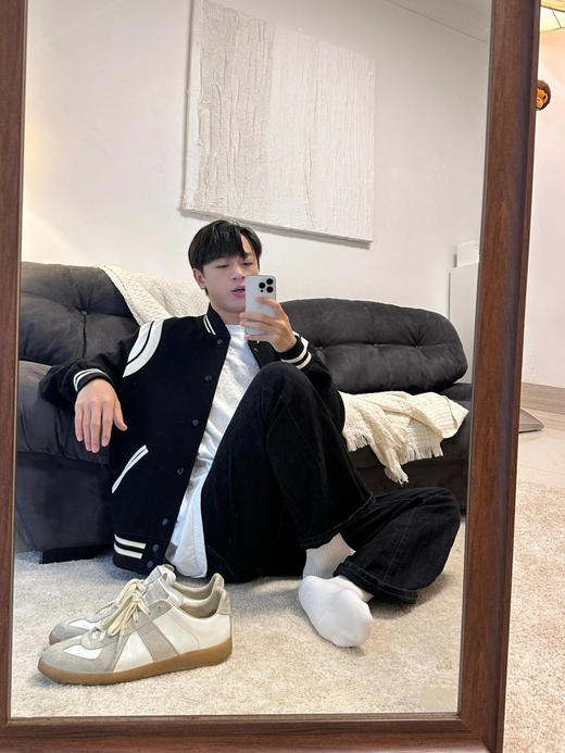 【秒杀价已调 直接拍】必够清单首选 PSAINT  LAURENT  TEDDY 男女同款 90%羊毛棒球服 夹克 外套 商品图4