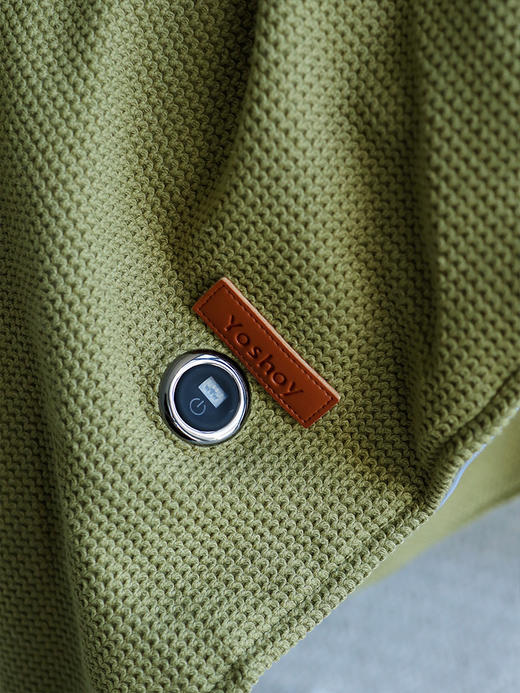 【建议下单带移动充电宝款】【法式小香风电热披　暖身毯】5档温度任意调节　披着软盖着暖 预售3天（周末不发） 商品图9