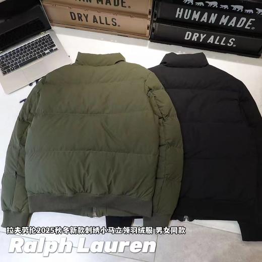 D112048秋冬新款刺绣小马立领羽绒服男女同款 商品图3