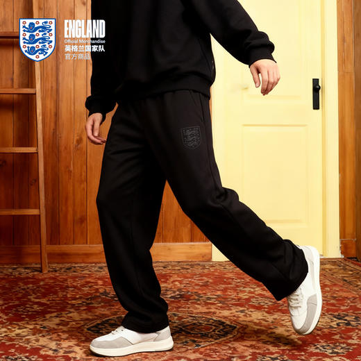 【官方正版】英格兰国家队 | 秋冬新款黑色长裤运动休闲裤卫裤 商品图3