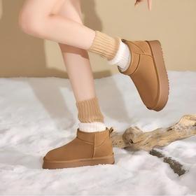【秒杀款】 SACHA女士雪地靴 | 皮毛一体材质、柔软保暖、厚底增高、时尚百搭