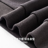 华夫格加绒保暖圆领卫衣 商品缩略图8