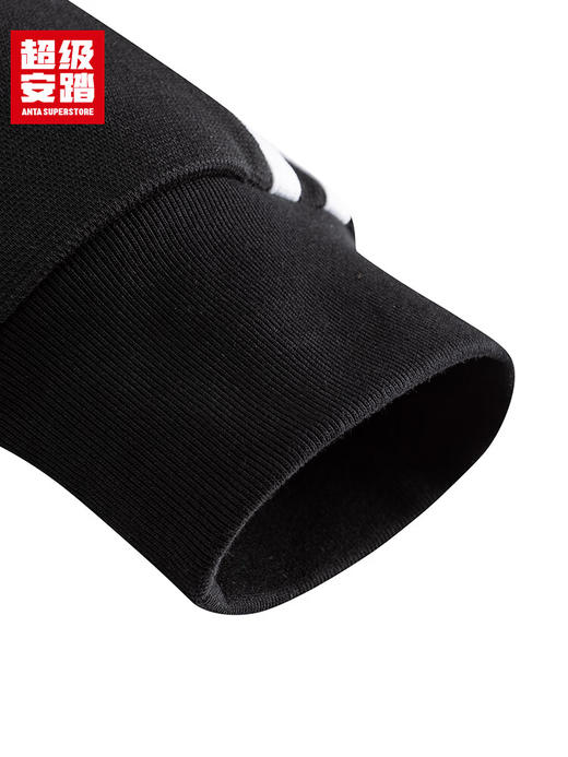 超级安踏运动外套男女同款秋季经典双条纹复古针织立领夹克上衣172538708U 商品图5