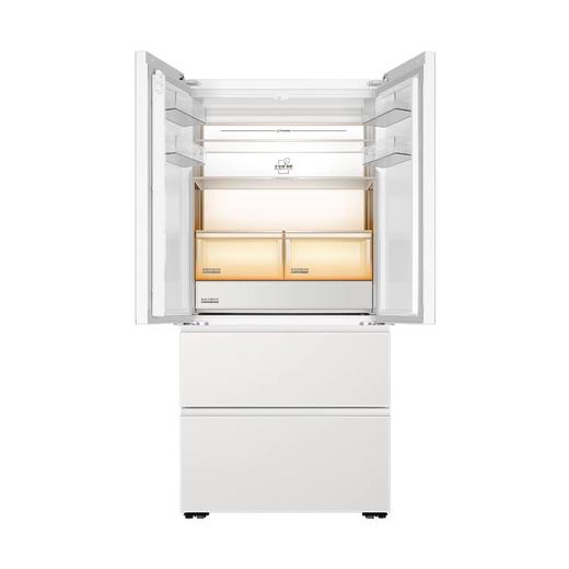 麦浪9系-海尔冰箱BCD-578WGHFD1BYAU1 风吹麦浪设计高端分区收纳 全空间保鲜 594mm专业超薄零嵌 双系统双杀菌 商品图5