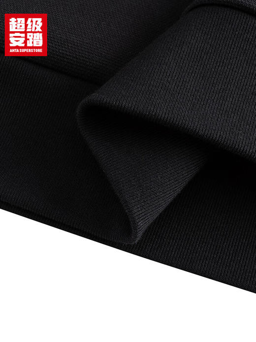 超级安踏运动外套男女同款秋季经典双条纹复古针织立领夹克上衣172538708U 商品图8