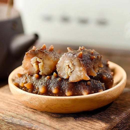 【主持人亲测严选·大连淡干海参】大连淡干海参国标一级 头茬春参 工厂直发 中式礼盒 缎面礼袋1分享2-15倍泡发 盐度≤20%(拍2发3) 商品图3